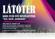 Látótér - Nyáresti beszélgetős sorozat a büki Koczán-házban