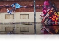 Így fess ki egy lerobbant csarnokot - Bámulatos street art time-lapse videóval