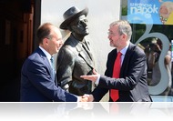 Bloomsday 25: Virág Lipót nevétől lett porcukros a főtér