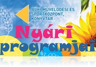 Büki Nyár 2012 - programözön júliustól augusztusig (frissítve)