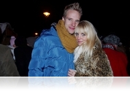 Csepregi Advent 2013 - Lángra lobbant a harmadik gyertya is a Promenádon