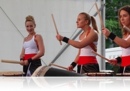 Nagydobra verték: Ataru Taiko koncert a főtéren