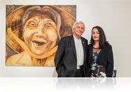 Bódi Barbara Boba képzőművészeti tárlata a Magyar Kultúra Napján (jan. 22.)