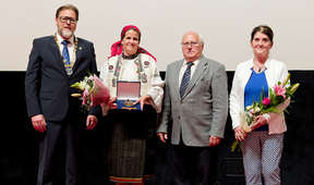 Fekete-Tóth Bianka kapta a Kiss Sándor Művészeti Díjat a Rotary Club Díjátadó Gáláján